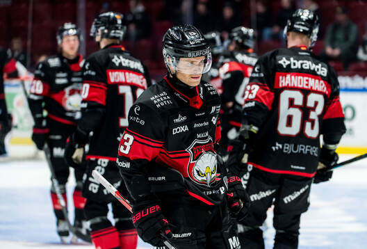 Malmö Redhawks Christoffer Forsberg deppar