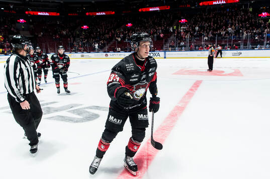 Malmö Redhawks Lassi Thomson jublar