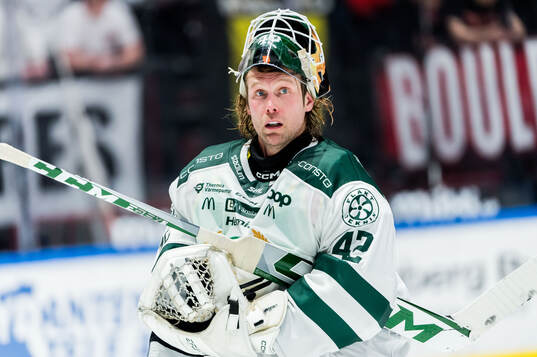 Färjestads målvakt Anders Lindbäck