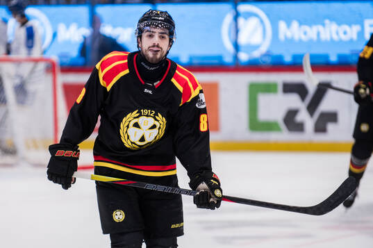 Brynäs Bobby Trivigno deppar