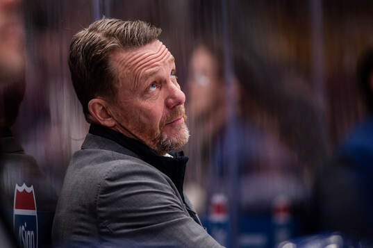 Leksands tränare Charles Berglund
