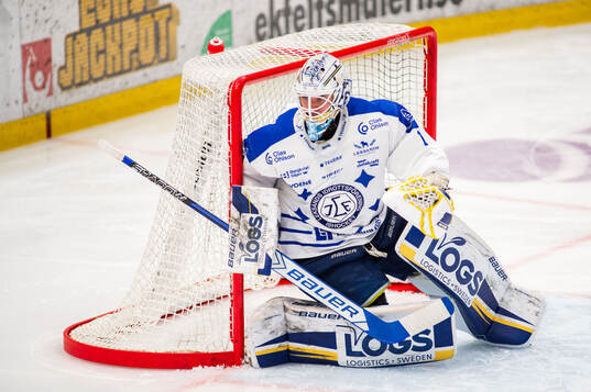Leksands målvakt Marcus Gidlöf