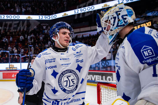 Leksands Alexander Lundqvist jublar