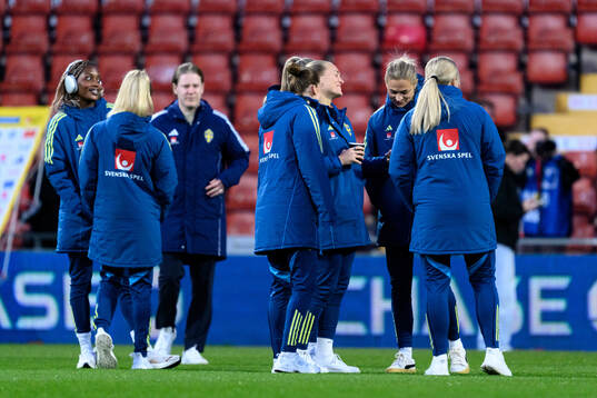 Magdalena Eriksson and Fridolina Rolfö of Sweden