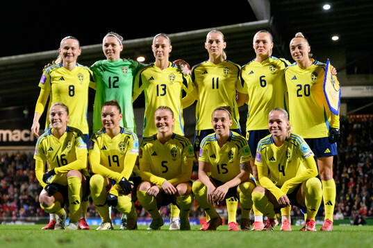 The Swedish staring eleven
