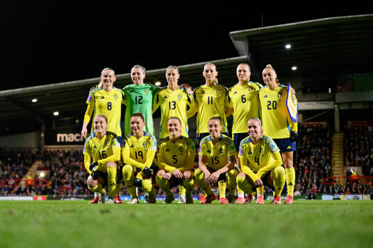 The Swedish staring eleven