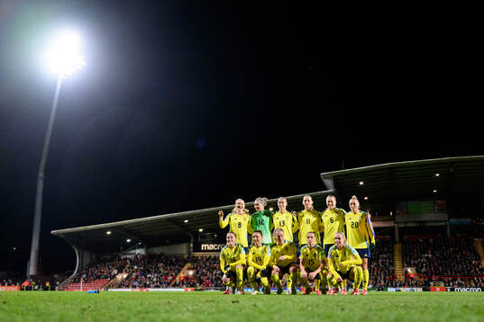 The Swedish staring eleven