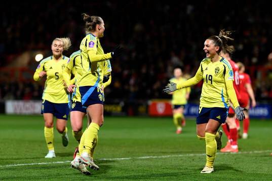 Filippa Angeldahl and Johanna Rytting Kaneryd of Sweden
