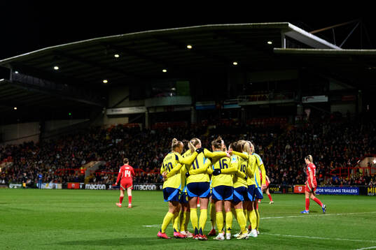 Filippa Angeldahl of Sweden celebrates