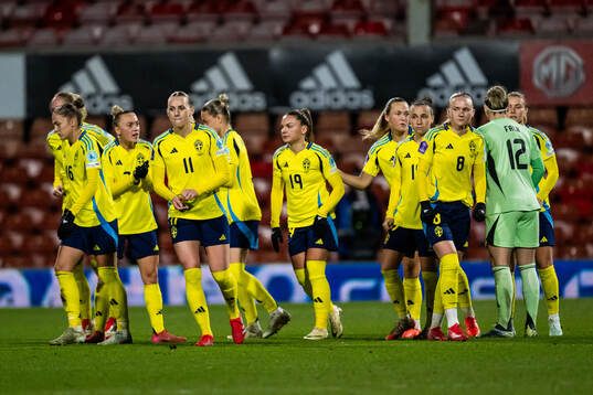 Filippa Angeldahl, Hanna Bennison, Stina Blackstenius, Emma