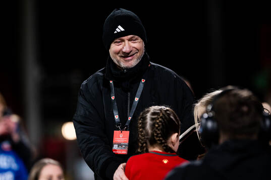 Head coach Peter Gerhardsson of Sweden