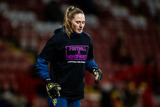 Goalkeeper Tove Enblom of Sweden