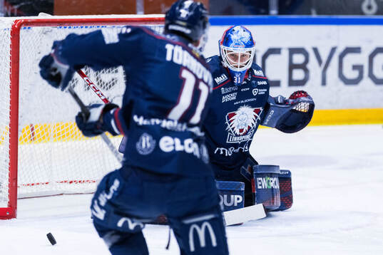 Linköpings målvakt Jesper Myrenberg