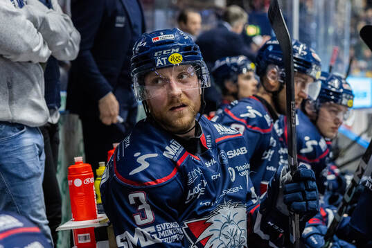 Linköpings Linus Hultström deppar