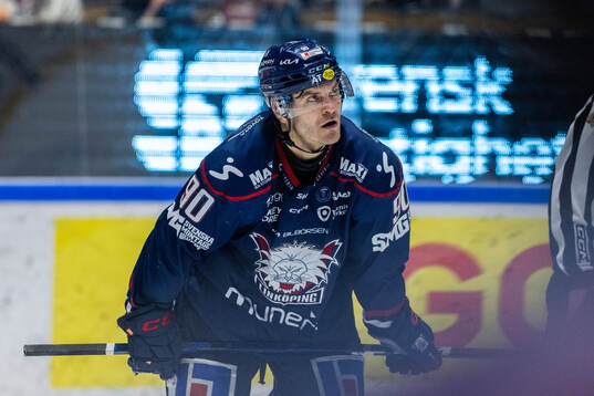 Linköpings Lance Bouma deppar