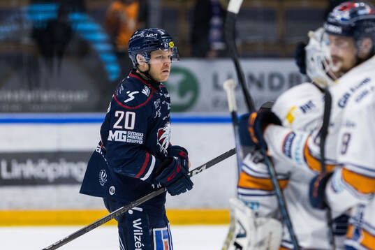 Linköpings Johan Johnsson deppar