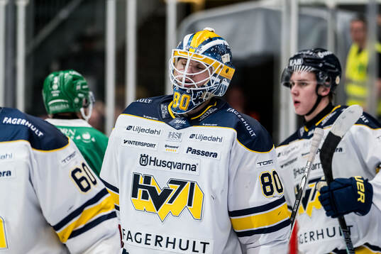 HV71s Frederik Dichow deppar