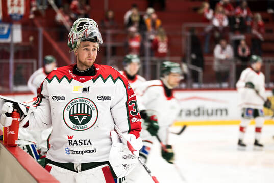 Frölundas målvakt Tobias Normann