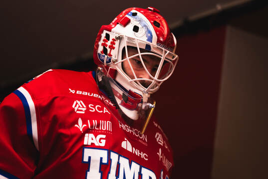 Timrås målvakt Tim Juel