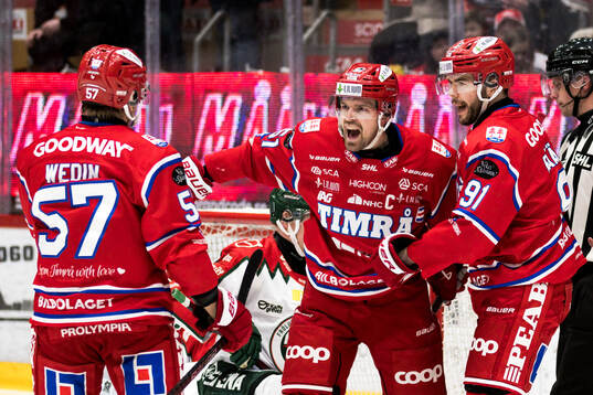 Timrås Anton Lander jublar