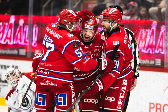 Timrås Anton Lander jublar