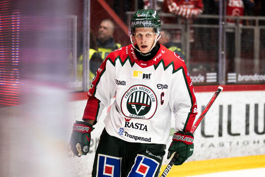 Frölundas Max Friberg deppar
