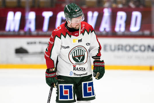 Frölundas Linus Weissbach deppar