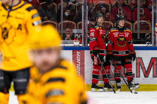 Luleås Mathias Bromé och Isac Hedqvist