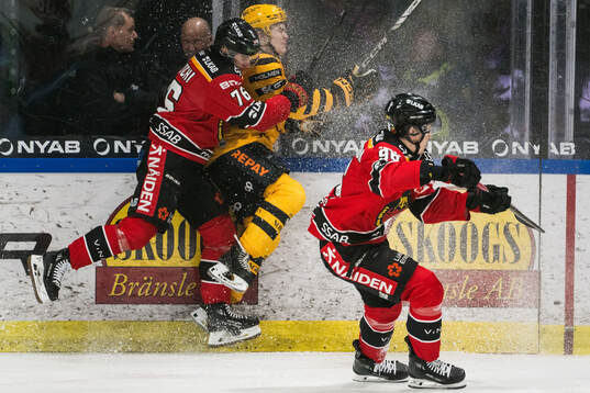 Luleås Anton Levtchi och Skellefteås Axel Sandin Pellikka
