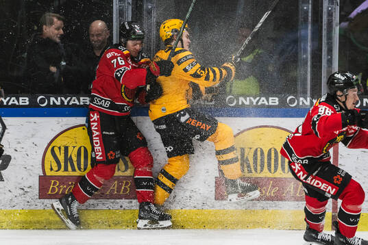 Luleås Anton Levtchi och Skellefteås Axel Sandin Pellikka