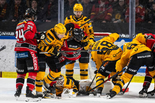 Skellefteås Anton Heikkinen och Luleås Brian O'neil