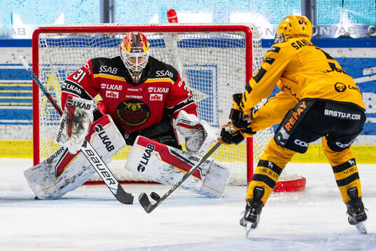 Luleås målvakt Matteus Ward