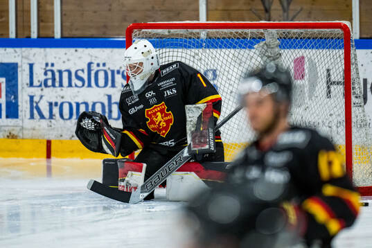 Alvesta SKs målvakt Algot Persson