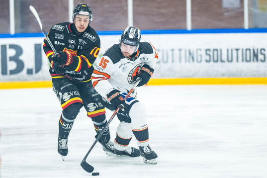 Alvesta SKs Gabriel Melin och Karlskronas Victor