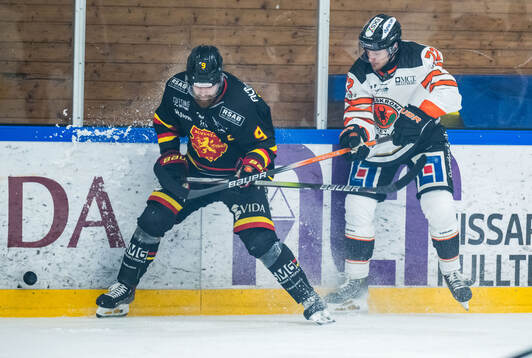Alvesta SKs Oskar Fransson och Karlskronas Alexander Heiver