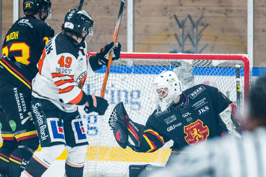 Alvesta SKs målvakt Algot Persson