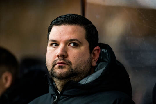Alvesta SKs tränare Pontus Nyberg