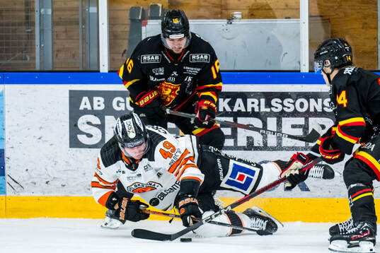 Karlskronas Filip Cruseman och Alvesta SKs Simon Lindwall