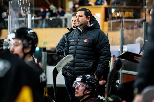 Alvesta SKs tränare Pontus Nyberg