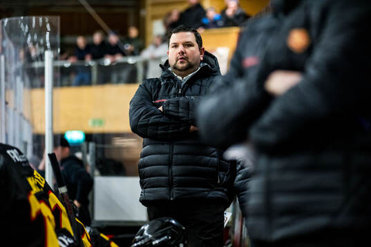 Alvesta SKs tränare Pontus Nyberg