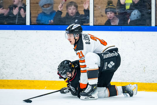 Alvesta SKs Kasper Hagberg och Karlskronas Axel Björnkvist