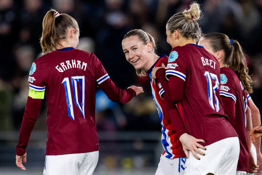 Elisabeth Terland celebrates
