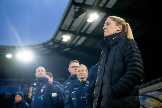 Gemma Grainger, head coach of Norway