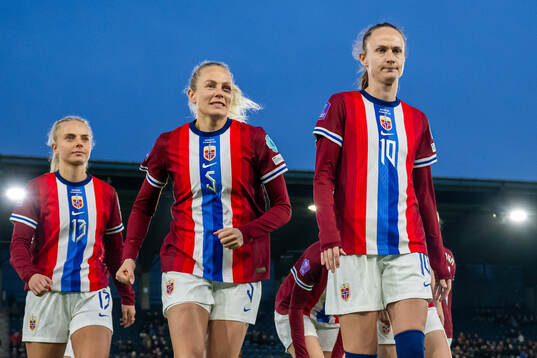 Emilie Woldvik, Guro Bergsvand and Caroline Graham Hansen
