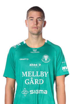 Trelleborgs målvakt Mathias Nilsson