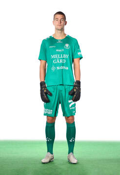 Trelleborgs målvakt Mathias Nilsson