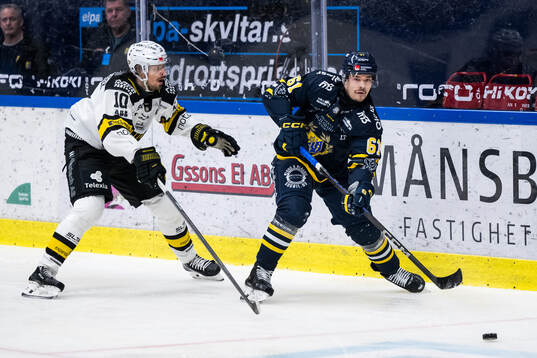Västerås Jimmie Jansson och Södertäljes Miikka Pitkänen