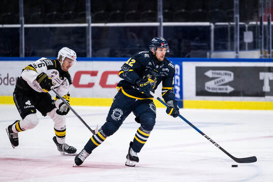 Västerås Svante Sjödin och Södertäljes Viktor Liljegren