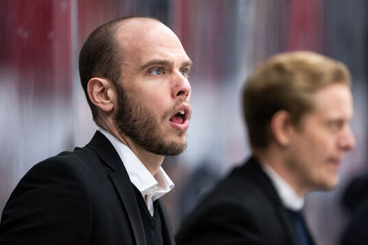Västerås assisterande tränare Johan Gustafsson