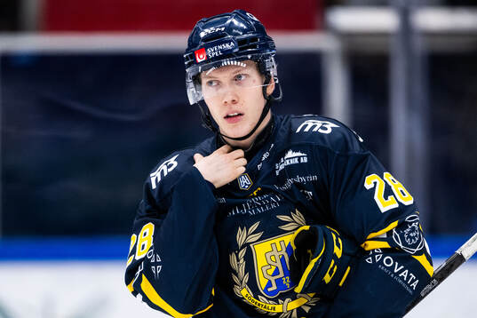 Södertäljes Adam Hesselvall deppar